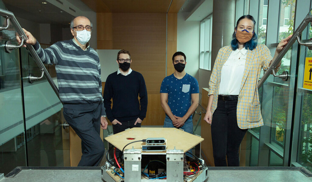 A team of Carleton University robotics researchers